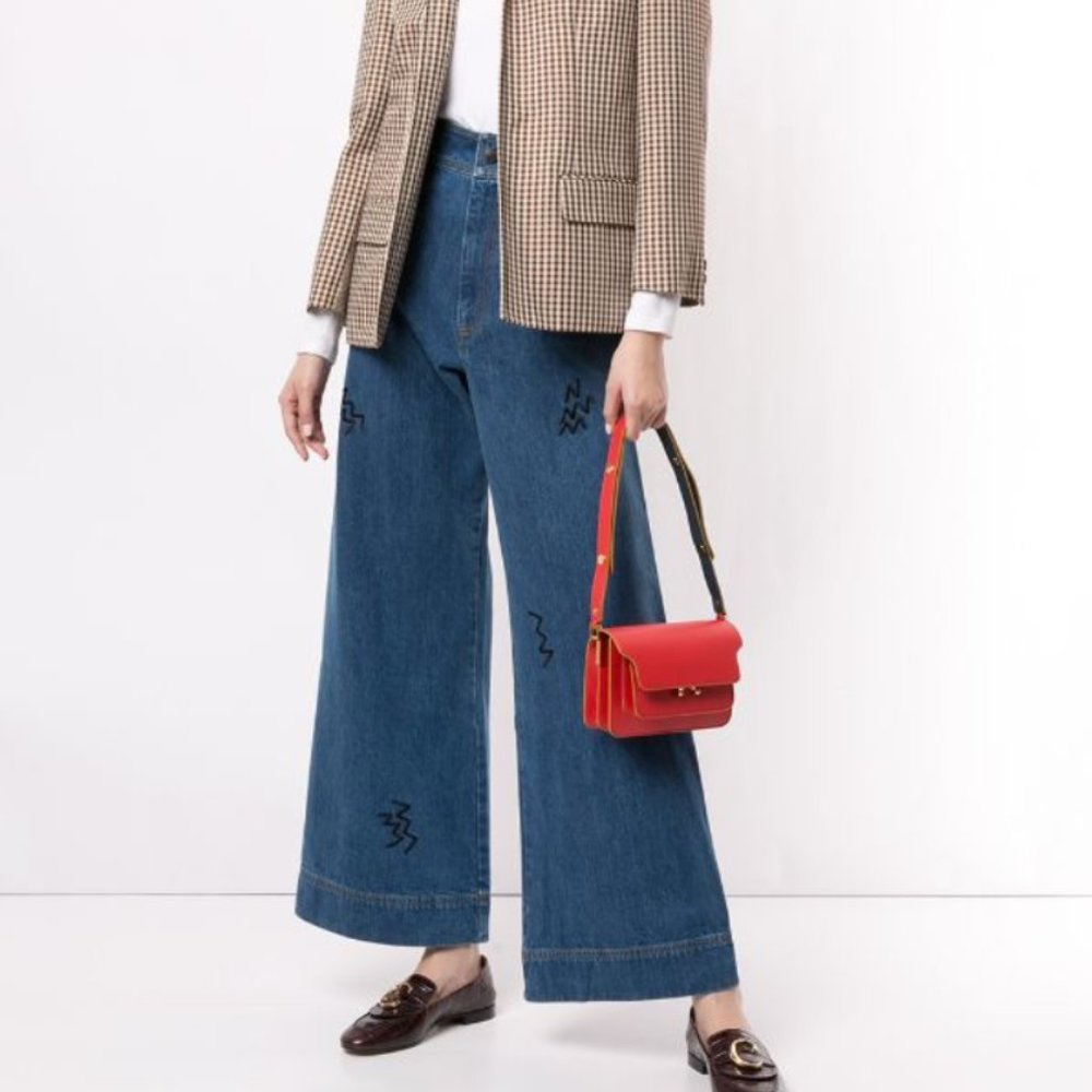 Être Cécile Tame Alyssa wide leg jeans 28